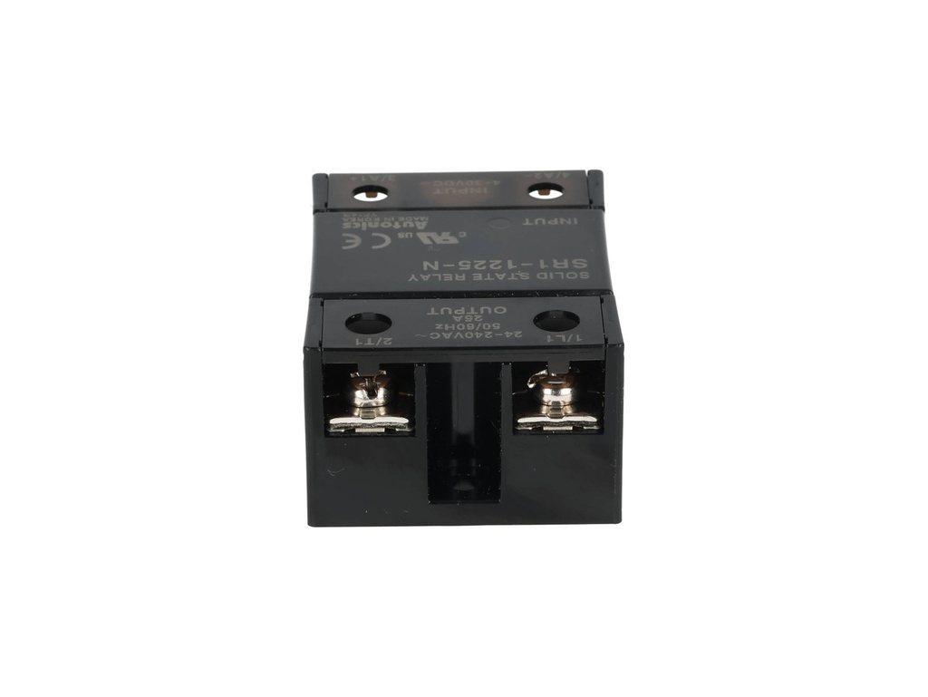 SR1-1225-N — RELEVADOR ESTADO SOLIDO 24-240VCA, ENTRADA 4-30VCD 25A