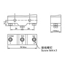 XZ-15GQ-B — MICROSWITCH MINIATURA DE BOTON GRANDE, 1NA+1NC 15A/125C