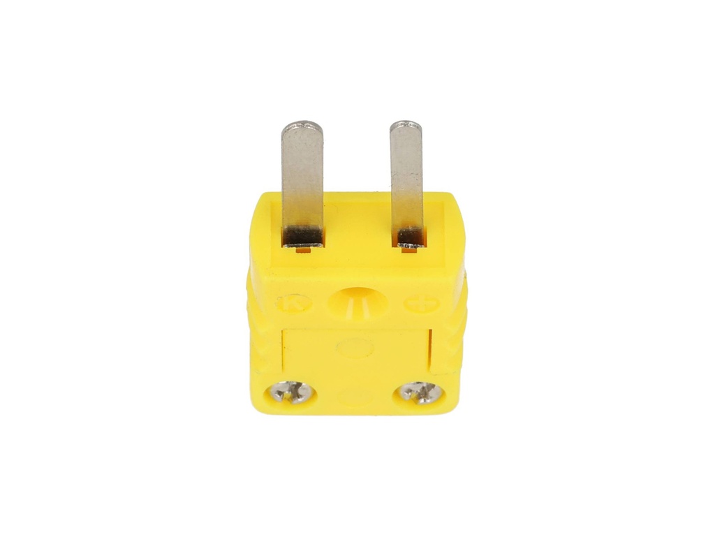 TP-K11-M — CONECTOR MACHO PARA TERMOCUPLA TIPO K AMARILLO 