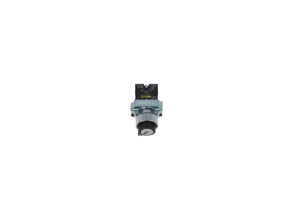 TP-R22-2K — SELECTOR CON LLAVE 2POS 22mm NA 10A 400V*NO SON A PRUEBA DE EXPLOSION* 