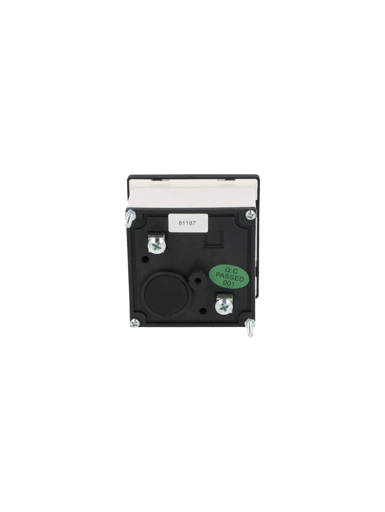 NP72-V-600 — VOLTIMETRO ANALOGO 0-600VCA 72 X 72MM