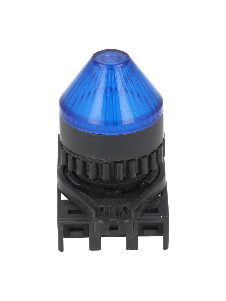 L2RR-L2B — LAMPARA PILOTO LED AZUL 22mm, TIPO PUNTA, 