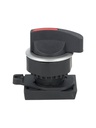 S3SF-S8R — SWITCH SELECTOR ROJO MANIJA LARGA 30mm3 POSICIONES MANTENIDO