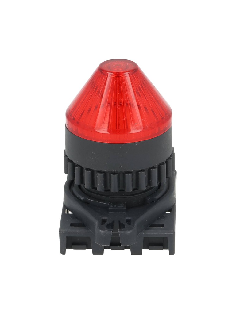 L2RR-L2R — LAMPARA PILOTO LED ROJO 22mm, TIPO PUNTA, 