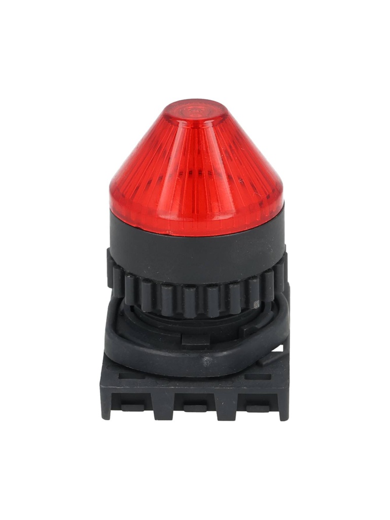 L2RR-L2R — LAMPARA PILOTO LED ROJO 22mm, TIPO PUNTA, 