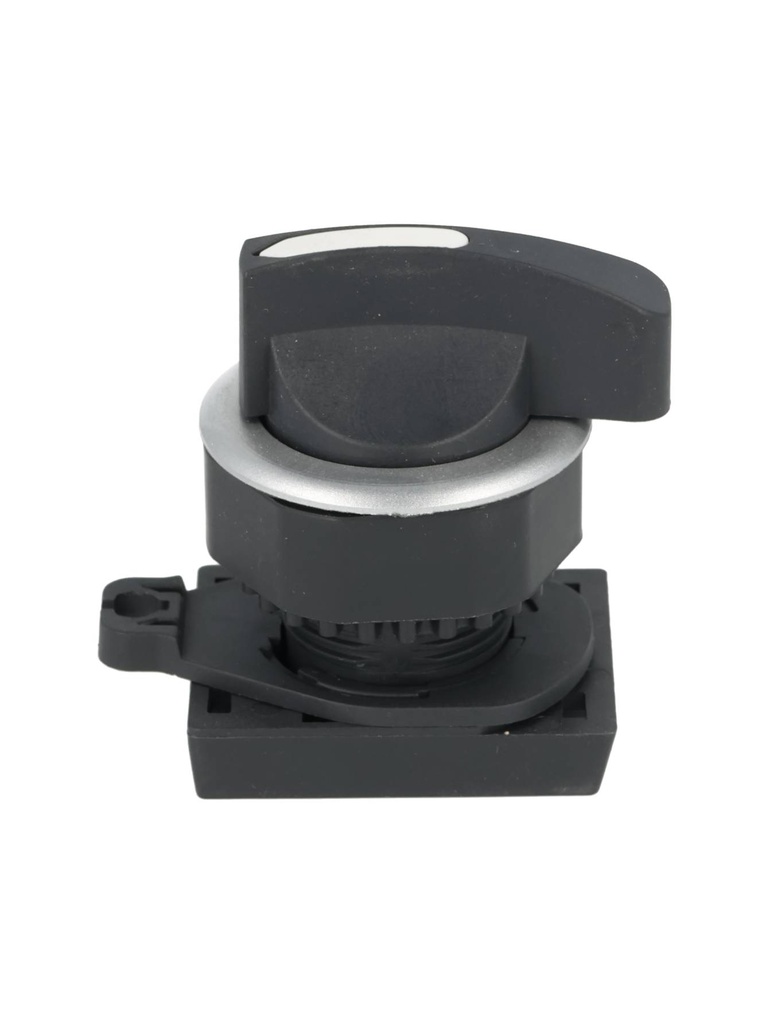 S3SF-S8W — SWITCH SELECTOR BLANCO MANIJA LARGA 30mm3 POSICIONES MANTENIDO