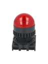 L2RR-L1R — LAMPARA PILOTO LED ROJO 22mm, TIPO DOMO, 
