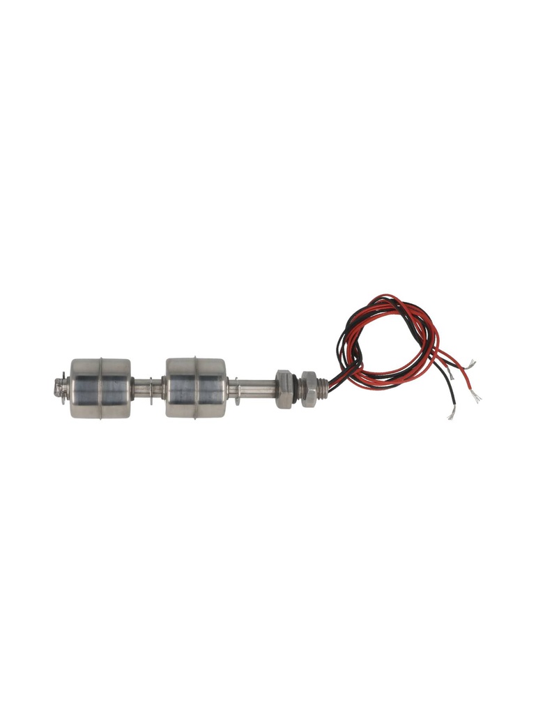 TP-L2S100 — FLOTADOR DE NIVEL DOBLE 100mm ACERO INOX0-220VCA/24DC, O.8A, TEMP.30-120GRADOS