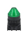 L2RR-L2G — LAMPARA PILOTO LED VERDE 22mm, TIPO PUNTA, 