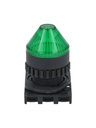 L2RR-L2G — LAMPARA PILOTO LED VERDE 22mm, TIPO PUNTA, 