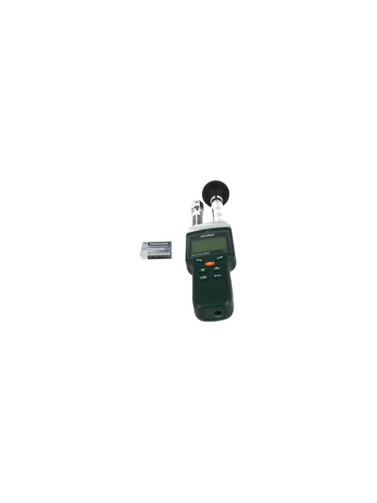 HT200 — MEDIDOR DE FATIGA CALORIFICA MEDIANTE TGBH (TEMPERATURA DE GLOBO DE BULBO HUMEDO ) Y PUNTO DE ROCIO