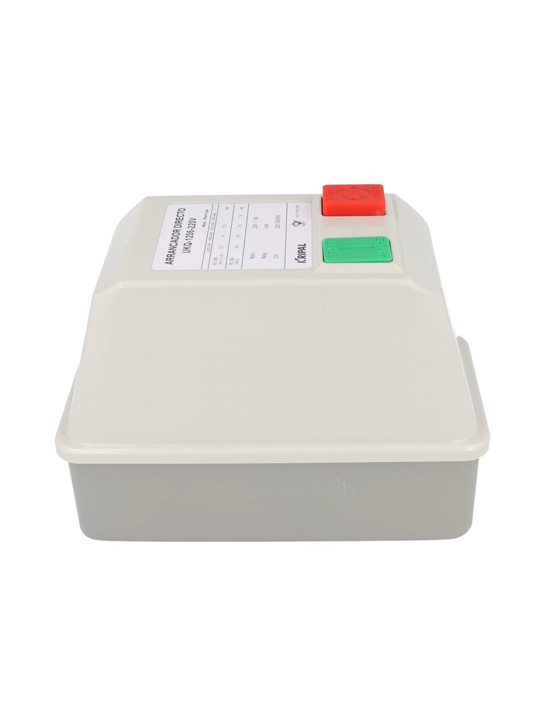 UKQ-1206-220V — ARRANCADOR MAGNÉTICO 4-6A CON CONTACTOR 12A BOBINA 220VCA
