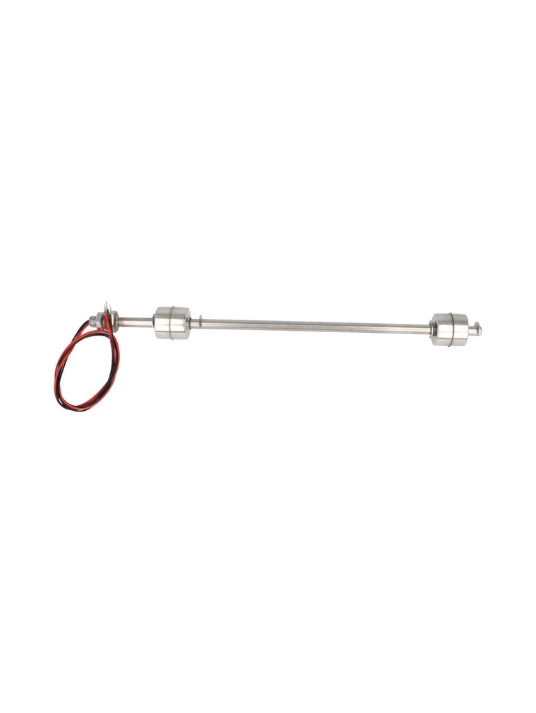 TP-L2S300 — FLOTADOR DE NIVEL DOBLE 300MM ACERO INOXIDABLE 250VCA, 0.5A, DIAMETRO DE ROSCA 10MM/0.39
