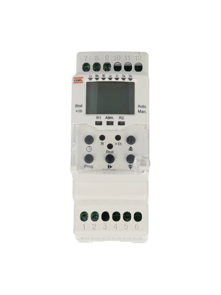 BWT-40HR-S-REC — PROGRAMADOR HORARIO, ALIMENTACIÓN 100 A 240VCA HASTA 40 PROGRAMAS 20 ENCENDIDO 20 APAGADO