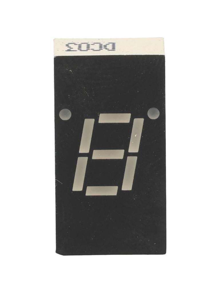 DC03 — DISPLAY DE 7 SEGMENTOS CATODO COMUN 7.5MM