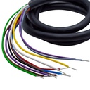 IF5M110ZM05 — TORRETA 55mm 110VCA LED MULTICOLOR (5 COLORES) MONTAJE DIRECTO EN TABLERO, CON BUZZER 90dB, PARA MONTAJE EN BASE: IKD51 (NO INCLUÍDA) 