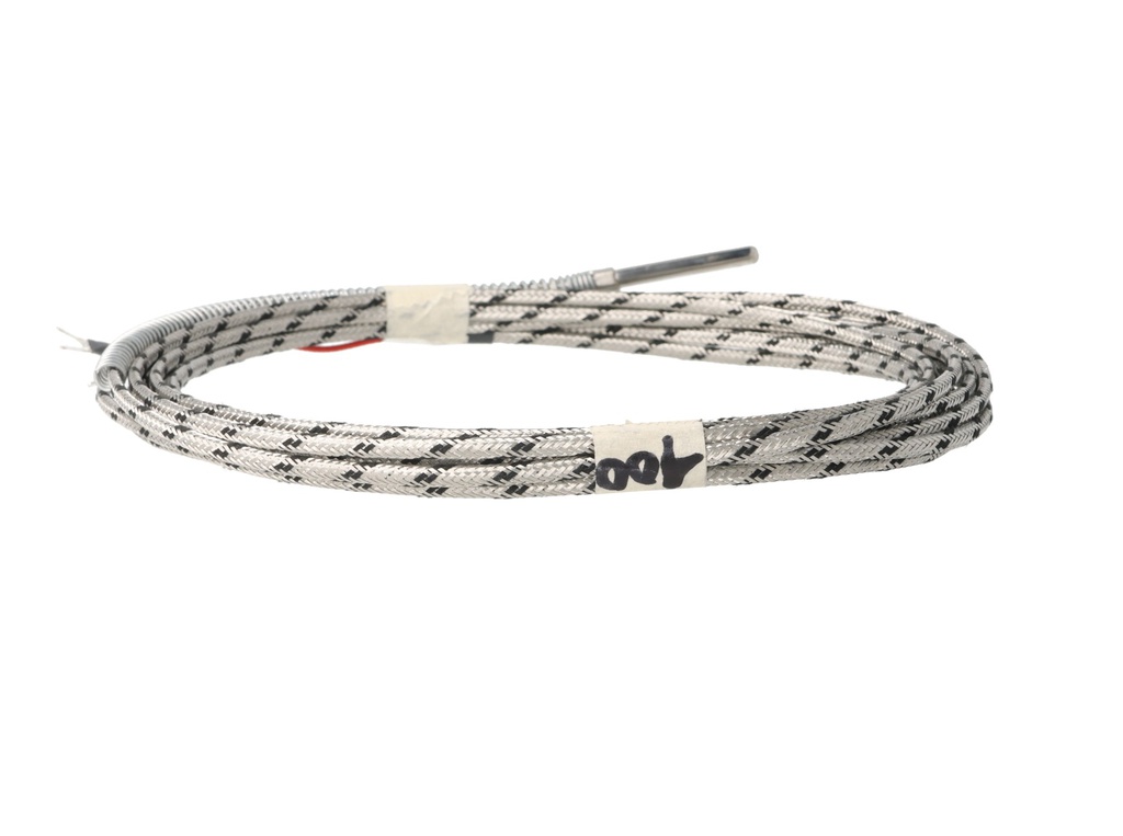 TCX-200-K — TERMOPAR TIPO K DIAMETRO 3/16 X 1 1/4 LONG.CON EXTENSION DE 2 METROS DE CABLE, MAX. 500°C