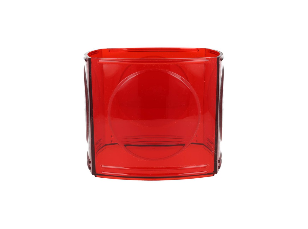 MSGS-R — LENTE ROJO P/FAROLA SERIE MSGS 140MM