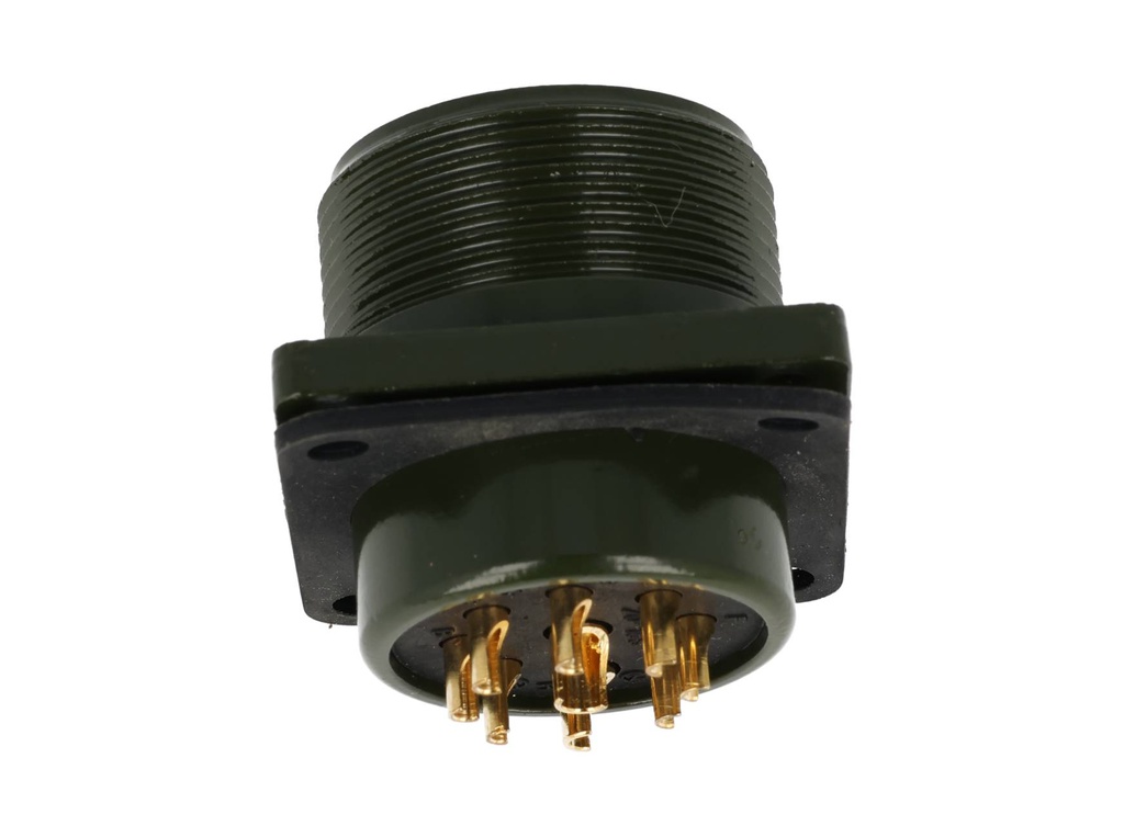 TP-MSK-9PM-2 — CONECTOR MILITAR SOCKET (PANEL) 9P MACHO