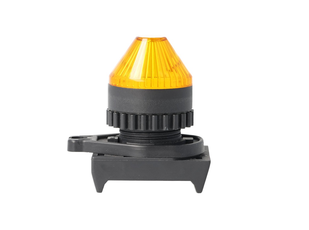 L2RR-L2Y — LAMPARA PILOTO LED AMARILLO 22mm, TIPO PUNTA, 