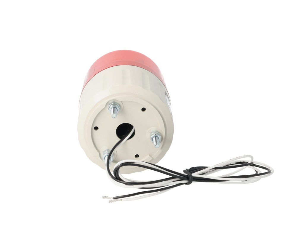MLG-24R — FAROLA REVOLVENTE 66MM ROJA 24VCD