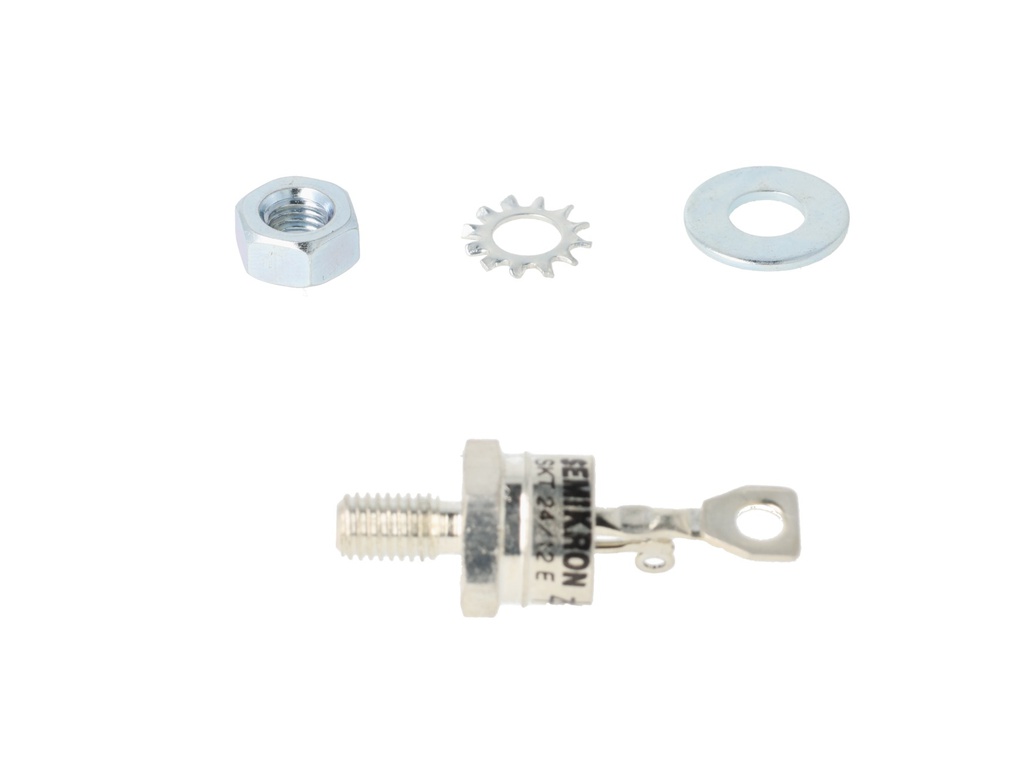 SKT 24/12E — SCR 24A 1200V DE TORNILLO TO-208AA (TO-48) 