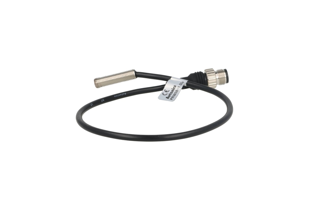 PRW08-1.5DP — SENSOR INDUCTIVO PNP, NA, SENSADO DE 1.5MM, 10-30