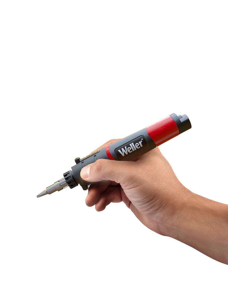 WLBUK75 — CAUTÍN INALÁMBRICO WELLER 25W-75W CON KIT DE HERRAMIENTAS, DE GAS BUTANO