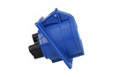 F42S220 — RECEPTACULO ANGULO A 20° 32AMP 220-250V3P+T PROTECCION IP44