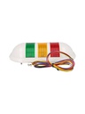 PWE-302-RYG — FAROLA DE PARED,VER.AMAR.ROJO,24VCD/CA