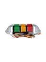 PWECF-302-RYG — FAROLA DE PARED ROJO, AMARILLO, VERDE CON FLASH 24VCA/CD