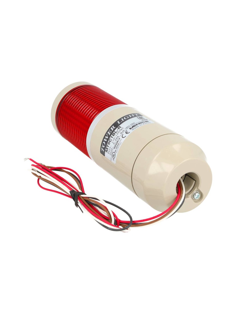 MT5C1BL-R — TORRETA INDUSTRIAL 56mm 120VCA (ROJA) CON DESTELLO
