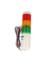 PREF-310-RYG — TORRETA INDEPENDIENTE CON LED CON DESTELLO ROJA, AMARILLO Y VERDE