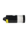PTM-SC102-RGB-B — TORRETA INDUSTRIAL ESTANDAR, ROJO VERDE, AAZUL, ALAMBRES MONTAJE DIRECTO/PLOMO, 24VCA/CD CUERPO NEGRO