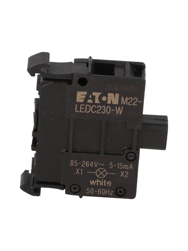 M22-LEDC230-W — LED BLANCO 230V, TORNILLO FIJACION DEBASE