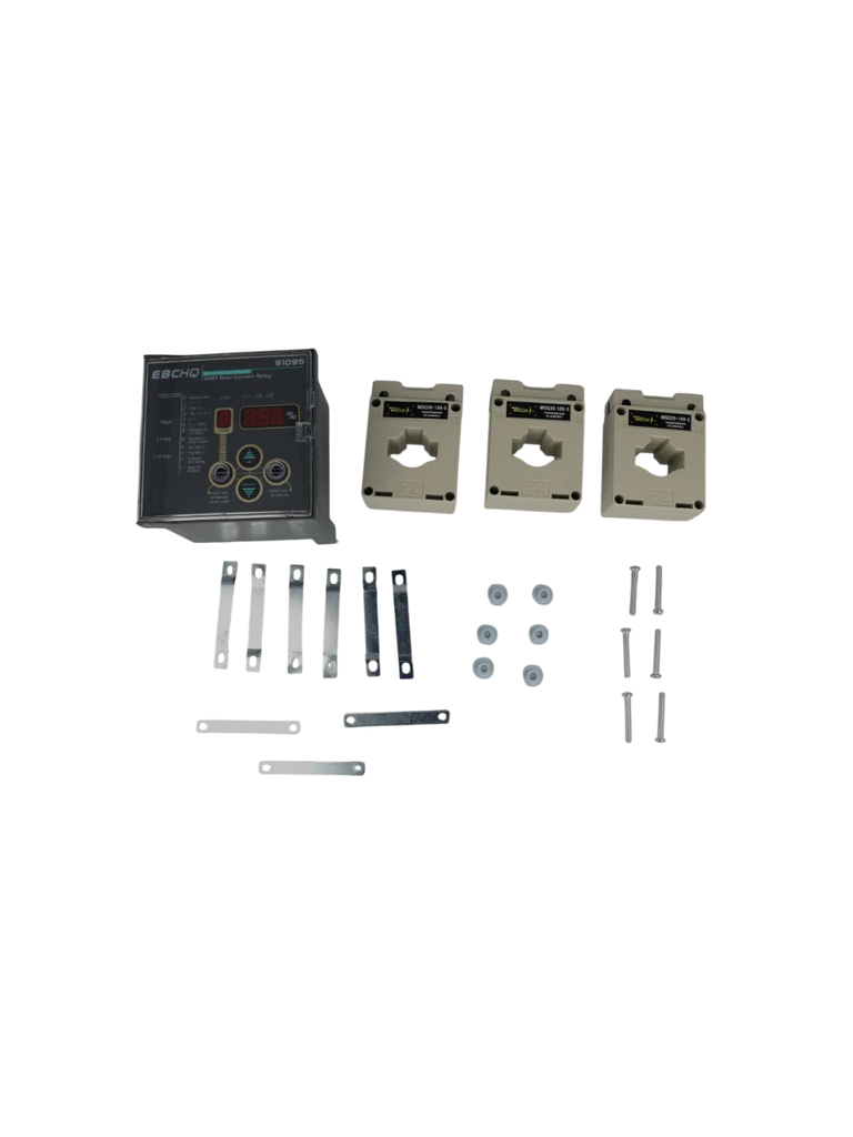 TP-OCR — RELE DE SOBRECORRIENTE (IDMT) 85-270VCARELE/SPDT 5A/ 240VCA, DISPLAY 0.0% - 999%, MEDIDA DE CORRIENTE TRUE RMS, ENT. 5A MEDIDA 96X96mm