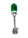 MLP-110-G — TORRETA INDEPENDIENTE 66mm GIRATORIA 110VCA (VERDE) 