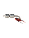 TP-L2SC-100 — FLOTADOR DOBLE CURVO DE NIVEL 100M ACERO INOXIDABLE 304, 200Cº 240VCA/100VCD/2A ROSCA 1/8&quot;