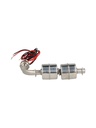 TP-L2SC-100 — FLOTADOR DOBLE CURVO DE NIVEL 100M ACERO INOXIDABLE 304, 200Cº 240VCA/100VCD/2A ROSCA 1/8&quot;