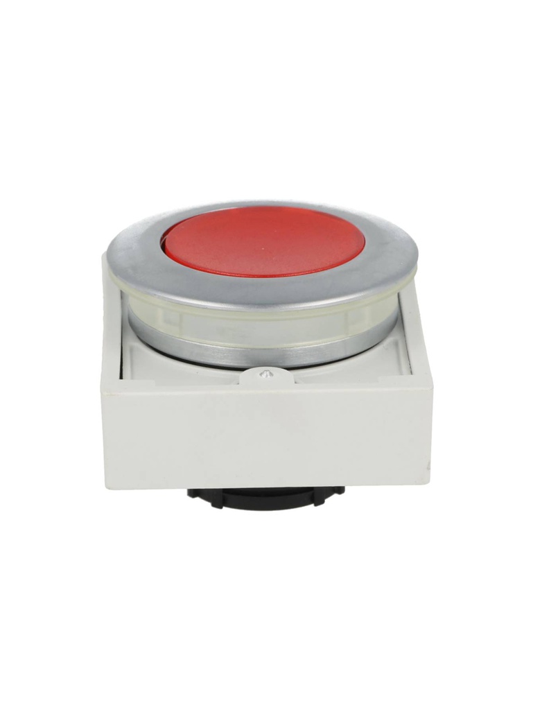 M30C-FDRL-R — PULSADOR PLANO ROJO CON RETENCIÓN