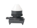 L2RR-L2W — LAMPARA PILOTO LED BLANCO 22mm, TIPO PUNTA