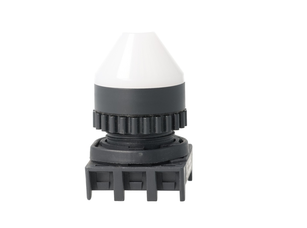 L2RR-L2W — LAMPARA PILOTO LED BLANCO 22mm, TIPO PUNTA