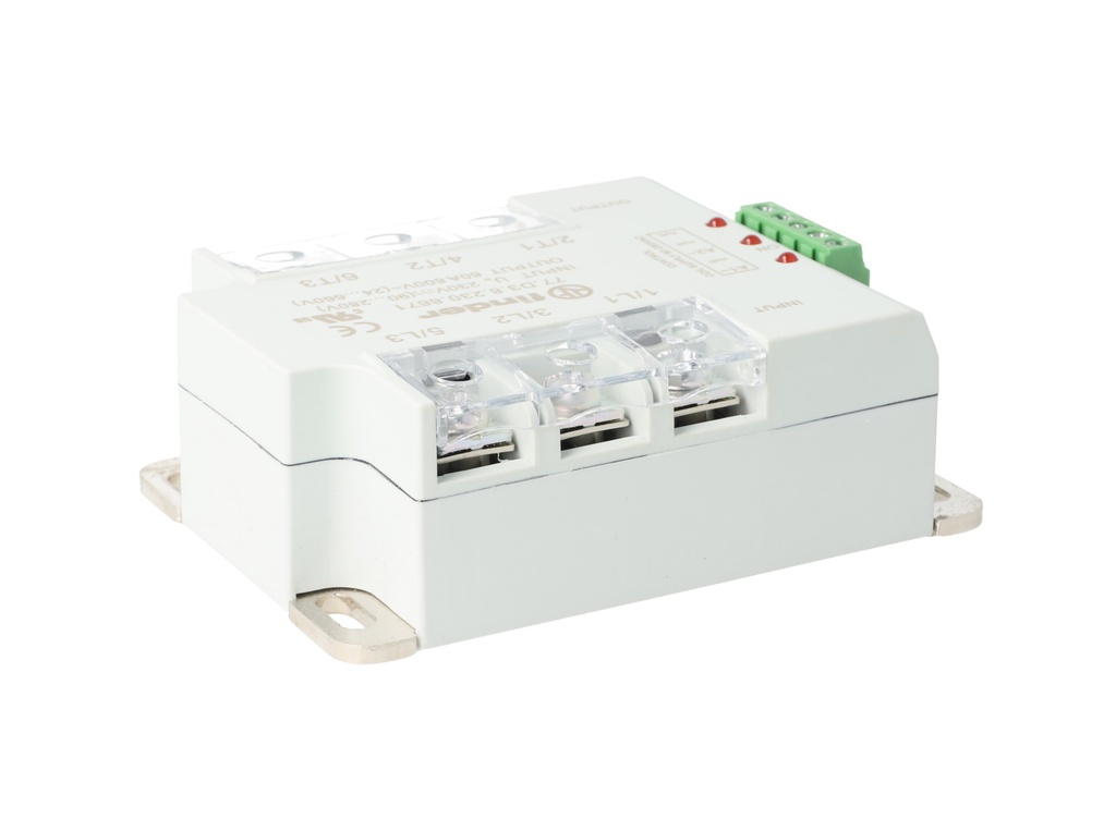 77D382308671 — Relé SSR 90/280VAC 3NA 24/660VAC 60A Rd Finder 77D382308671
