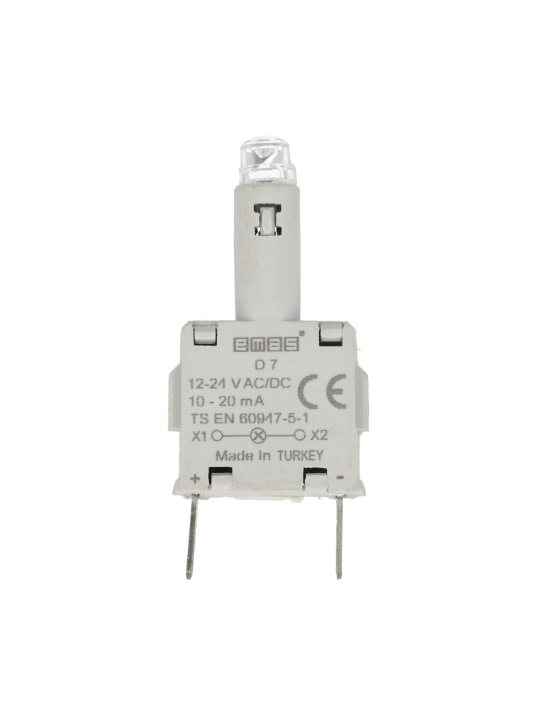 D724 — LED DE REPUESTO 24V CA/CD AZUL