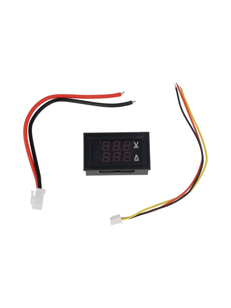 TP-VAP-3-10D — VOLTAMPERIMETRO PANEL 100vcDE 10aMp, oLtaje de TrabajO 4.5-30vcd. 47 x 28 x 16mm ofertA 
