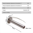 HE40MX — ELEMENTO TERMICO  PARA CAUTIN SP-40