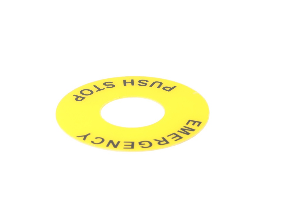 SA-NS — PLACA DE IDENTIFICACION PARA SWITCH EMERGENCIA 