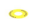 SA-NS — PLACA DE IDENTIFICACION PARA SWITCH EMERGENCIA 
