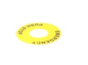 SA-NS — PLACA DE IDENTIFICACION PARA SWITCH EMERGENCIA 