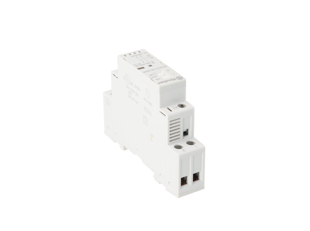 223201204340 — CONTACTOR MODULAR2 NO (120 AC/DC) 25 A.
